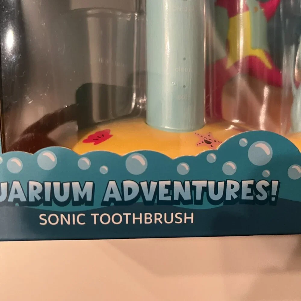 Electric Toothbrush for kids with Starfish Base (AzquaSonic) (NEW) (h/x)‎